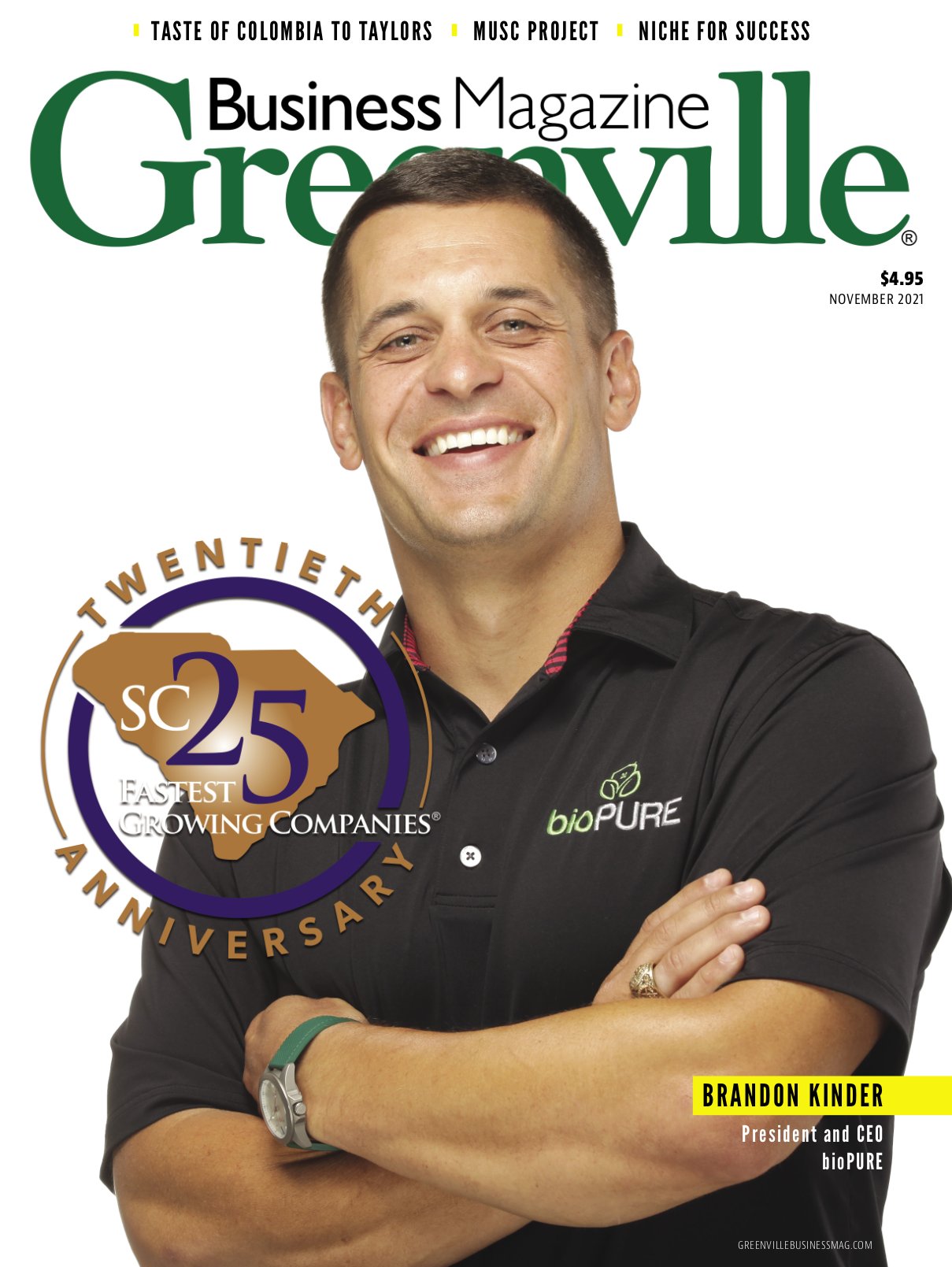 Greenville Business Magazine-November 2021